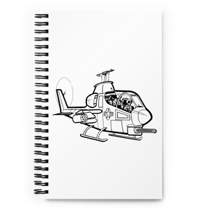 Bell AH-1 Cobra Attack Helicopter 3 Notebook
