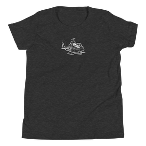 Bell AH-1 Cobra Attack Helicopter 3 Youth T-Shirt