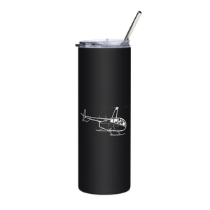 Robinson R-66 Turbine Helicopter  Stainless Steel Tumbler