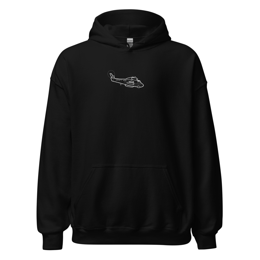 Kaman SH-2 Sea Sprite Helicopter Hoodie Sweatshirt 