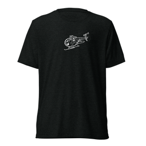 MD500 Defender Helicopter Tri-blend T-Shirt