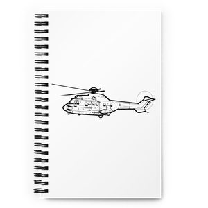 Airbus AS532 Cougar Helicopter Notebook