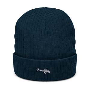 Bell 206 Helicopter Icon Atlantis Recycled Cuffed Beanie