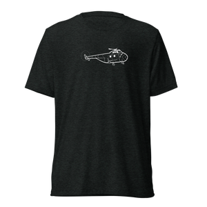 Sikorsky H-19 Chickasaw Utility Helicopter 2 Tri-blend T-Shirt