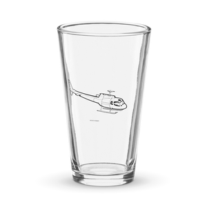 Airbus AS550 Fennec Helicopter  Shaker Pint Glass