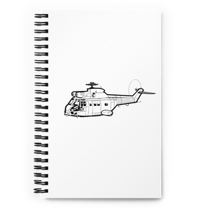 Aérospatiale SA 330 Puma Helicopter Notebook