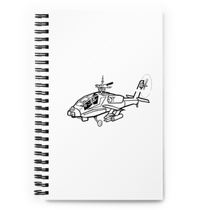 Boeing AH-64 Apache Attack Helicopter 2 Notebook