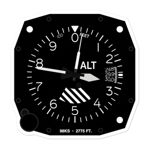 Rexford Airport (98KS) Altimeter Stickers