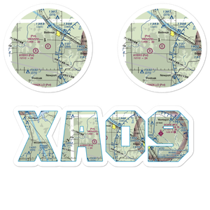 Menard Airport (XA09) VFR Sectional Sticker Pack