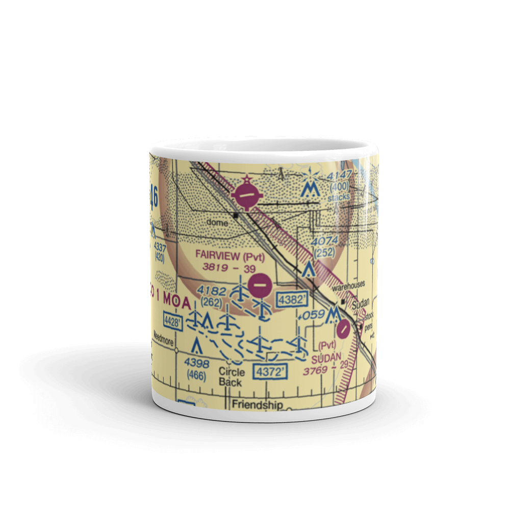 Fairview Field (XA05) VFR Sectional  Mug 