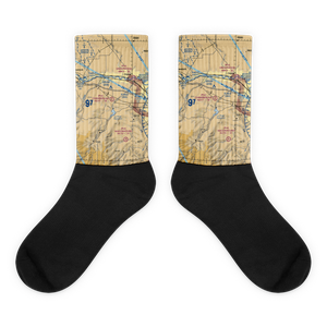Chamberlain Brothers Ranch Airport (WY66) VFR Sectional Socks