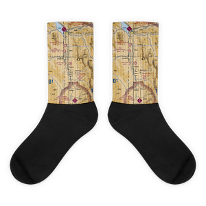 Lone Pine Flying Ranch Airport (WY64) VFR Sectional Socks