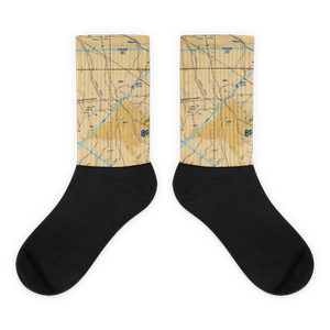 Gas Hills Airstrip (WY61) VFR Sectional Socks