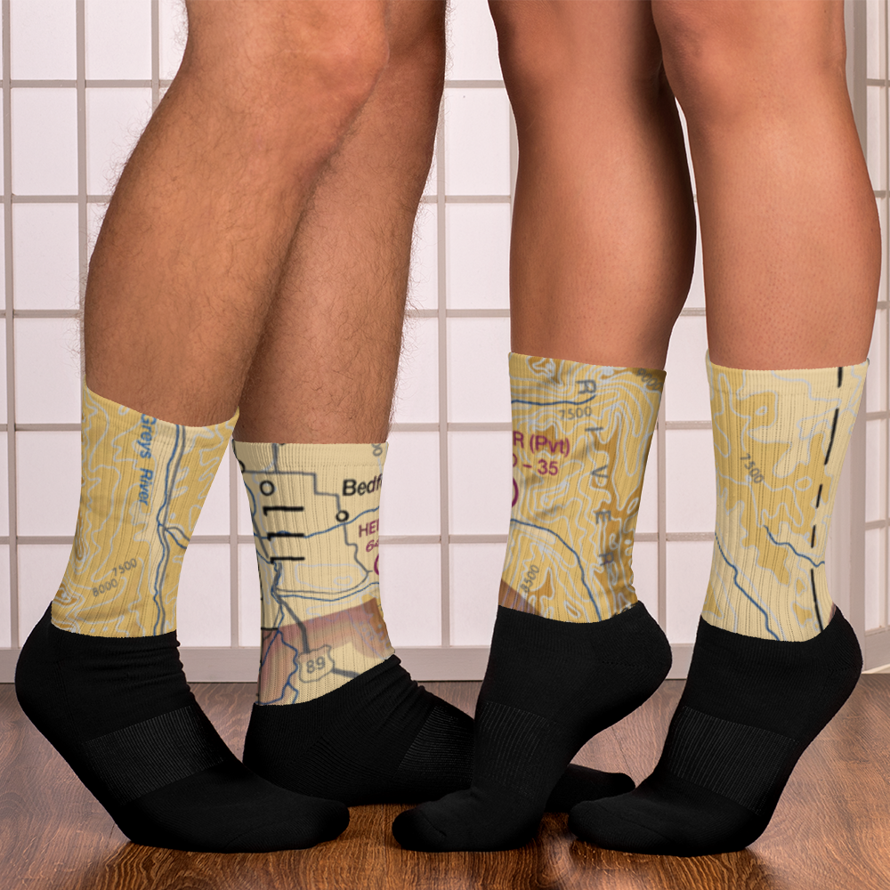Heiner Airport (WY60) VFR Sectional Socks 