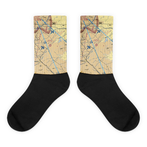 Yu Ranch Airport (WY42) VFR Sectional Socks