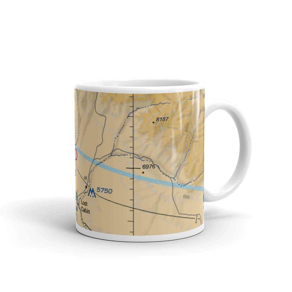 Bridger Creek Airport (WY34) VFR Sectional  Mug 