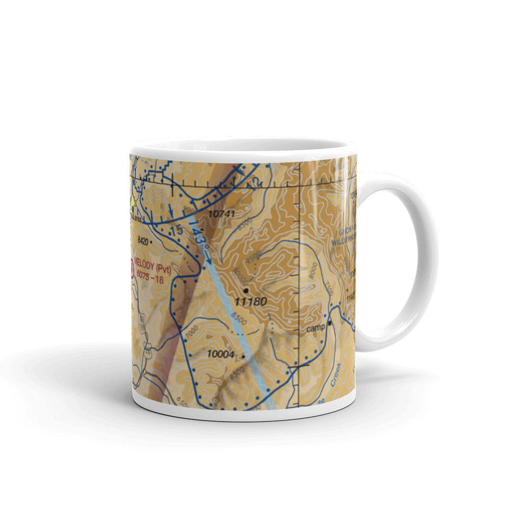 Melody Ranch Airport (WY31) VFR Sectional  Mug 