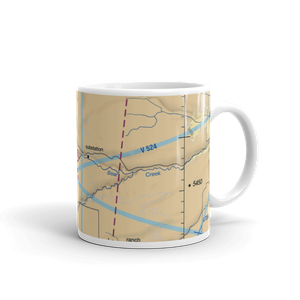 Vowers Ranch Airport (WY29) VFR Sectional  Mug