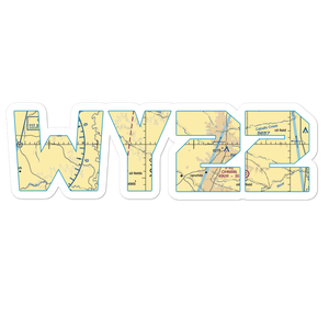 Iberlin Ranch Nr 1 Airport (WY22) VFR Sectional Sticker