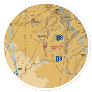 Robbins Airport (WY16) VFR Sectional Sticker (30 mile)