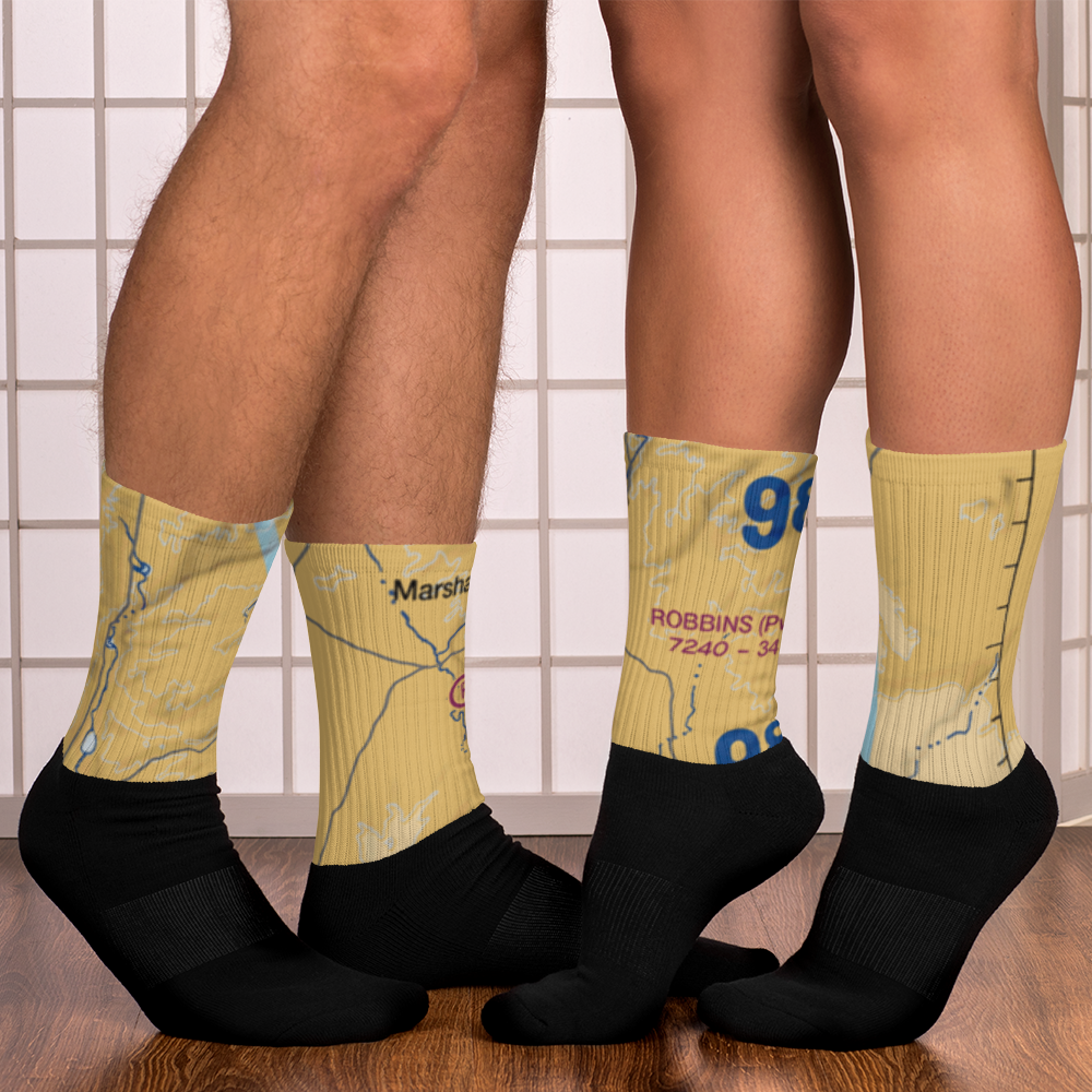 Robbins Airport (WY16) VFR Sectional Socks 