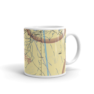 Bunch Grass Intergalactic Airport (WY15) VFR Sectional  Mug