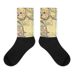 Bunch Grass Intergalactic Airport (WY15) VFR Sectional Socks