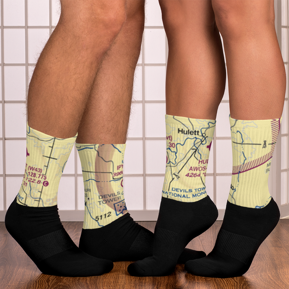 Ipy Ranch Airport (WY14) VFR Sectional Socks 
