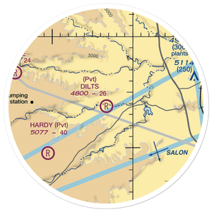 Dilts Ranch Airport (WY01) VFR Sectional Sticker (20 mile)