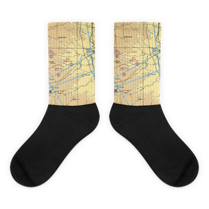 Dilts Ranch Airport (WY01) VFR Sectional Socks