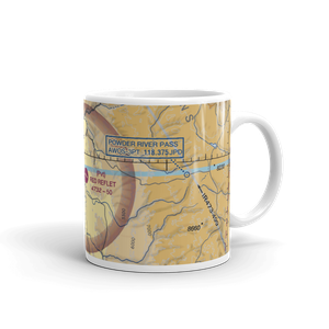 Red Reflet Ranch Airport (WY00) VFR Sectional  Mug