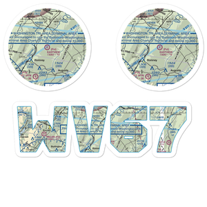 Eastview Airport (WV67) VFR Sectional Sticker Pack