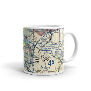 Fayette Airport (WV59) VFR Sectional  Mug