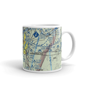 West Parkersburg Seaplane Base (WV38) VFR Sectional  Mug