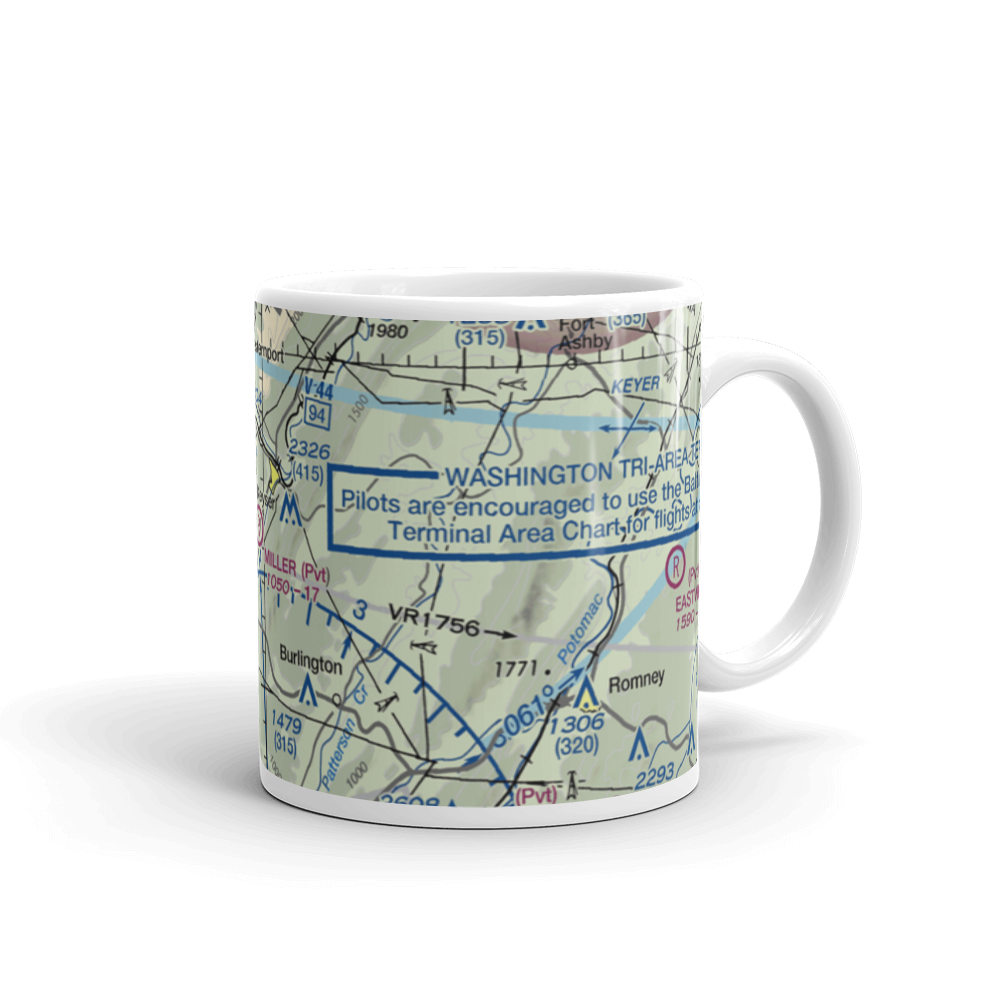 Miller Field (WV18) VFR Sectional  Mug 