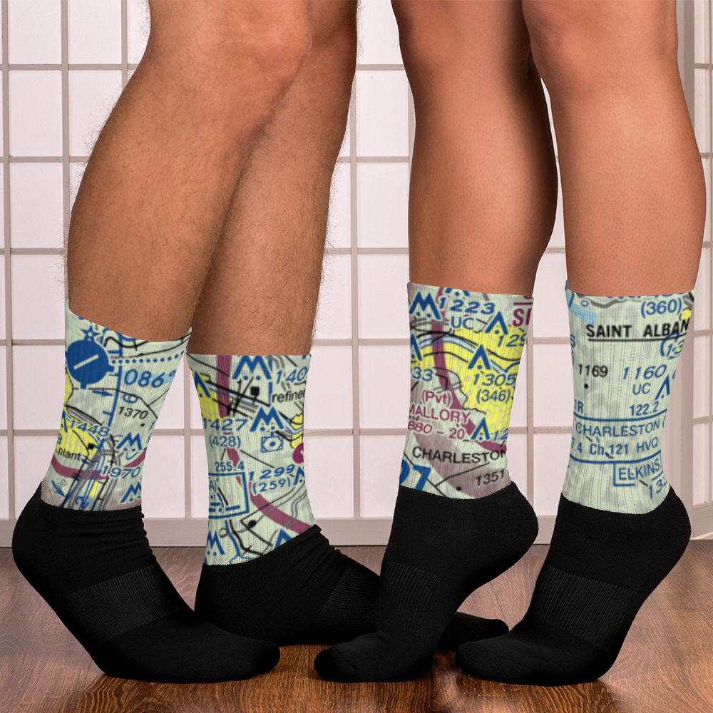 Mallory Airport (WV12) VFR Sectional Socks 