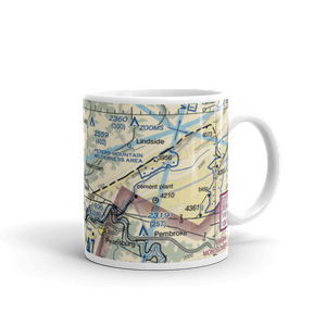 Peterstown Airport (WV10) VFR Sectional  Mug