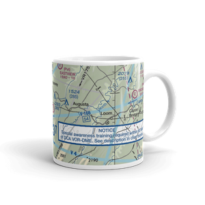 Lost Mountain Airport (WV06) VFR Sectional  Mug
