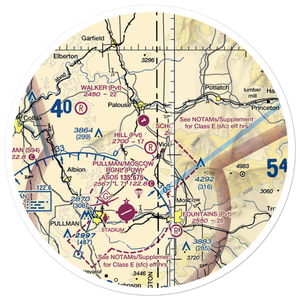 Hill Airport (WT88) VFR Sectional Sticker (30 mile)