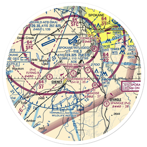 Silverbird Airport (WT04) VFR Sectional Sticker (30 mile)