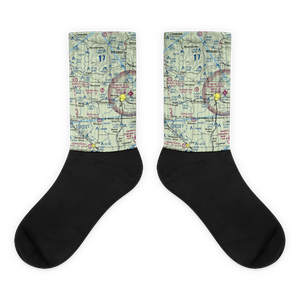Hughes Airport (WS96) VFR Sectional Socks