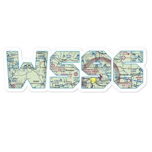 Hughes Airport (WS96) VFR Sectional Sticker
