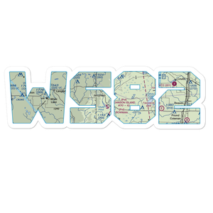 Johnson Island Seaplane Base (WS82) VFR Sectional Sticker