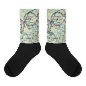 Circle T Airport (WS77) VFR Sectional Socks
