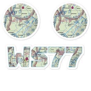 Circle T Airport (WS77) VFR Sectional Sticker Pack