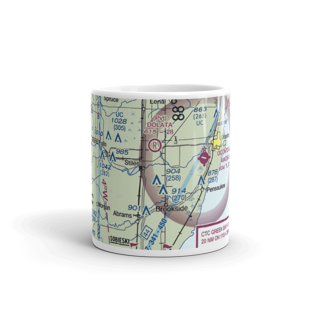 Cain's Field (WS72) VFR Sectional  Mug 