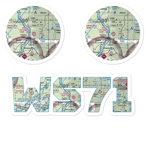 Flying J Airport (WS71) VFR Sectional Sticker Pack