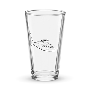 Airbus SA 365 Panther Helicopter  Shaker Pint Glass