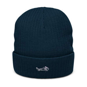 Sikorsky H-34 Choctaw Workhorse Atlantis Recycled Cuffed Beanie