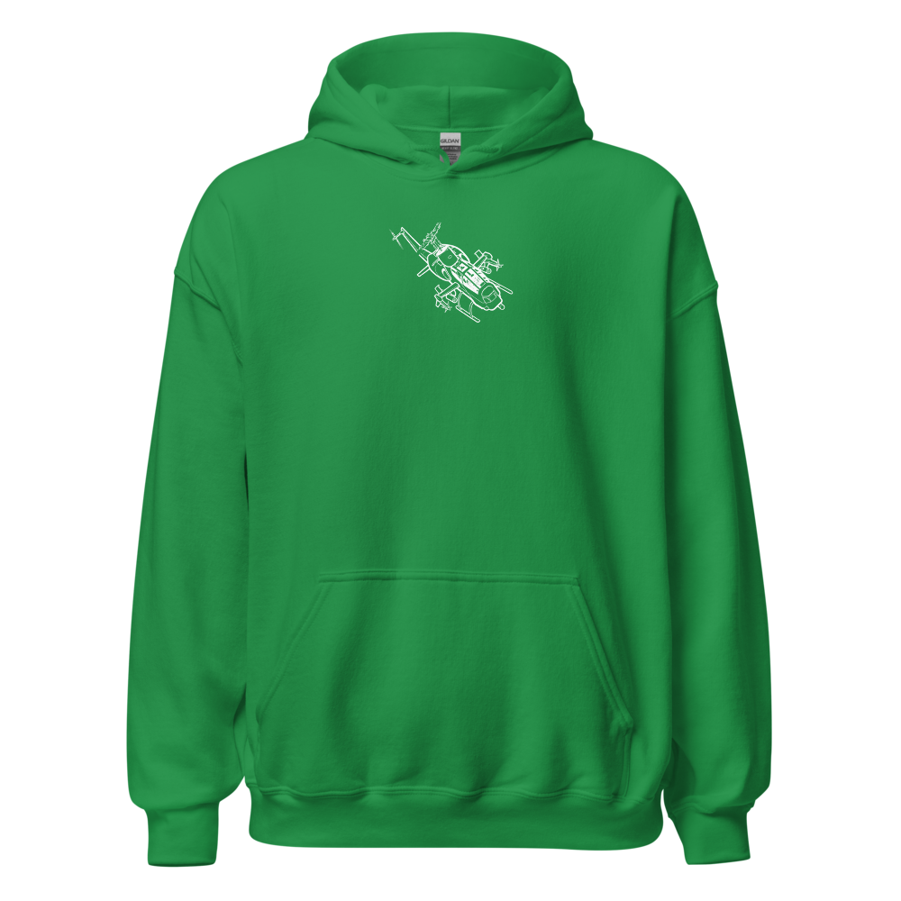 Bell AH-1 Cobra Gunship 4 Hoodie Sweatshirt 